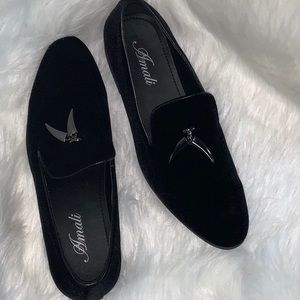 Men’s Dress Shoes with matching bow tie & hanky🖤